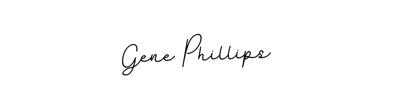 It looks lik you need a new signature style for name Gene Phillips. Design unique handwritten (BallpointsItalic-DORy9) signature with our free signature maker in just a few clicks. Gene Phillips signature style 11 images and pictures png