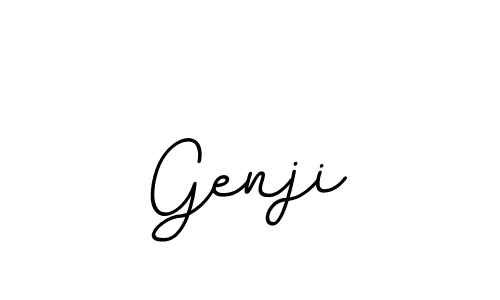 How to make Genji signature? BallpointsItalic-DORy9 is a professional autograph style. Create handwritten signature for Genji name. Genji signature style 11 images and pictures png