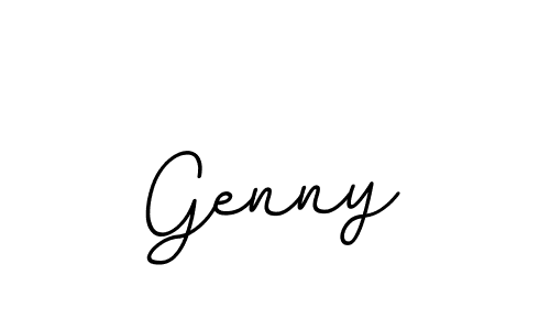 How to make Genny signature? BallpointsItalic-DORy9 is a professional autograph style. Create handwritten signature for Genny name. Genny signature style 11 images and pictures png