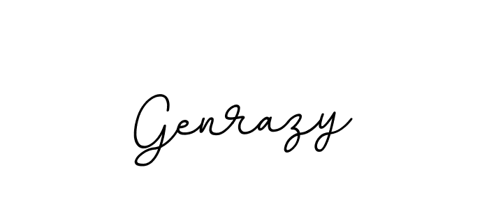 How to Draw Genrazy signature style? BallpointsItalic-DORy9 is a latest design signature styles for name Genrazy. Genrazy signature style 11 images and pictures png