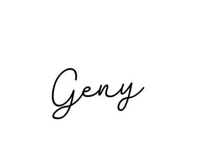 Check out images of Autograph of Geny name. Actor Geny Signature Style. BallpointsItalic-DORy9 is a professional sign style online. Geny signature style 11 images and pictures png