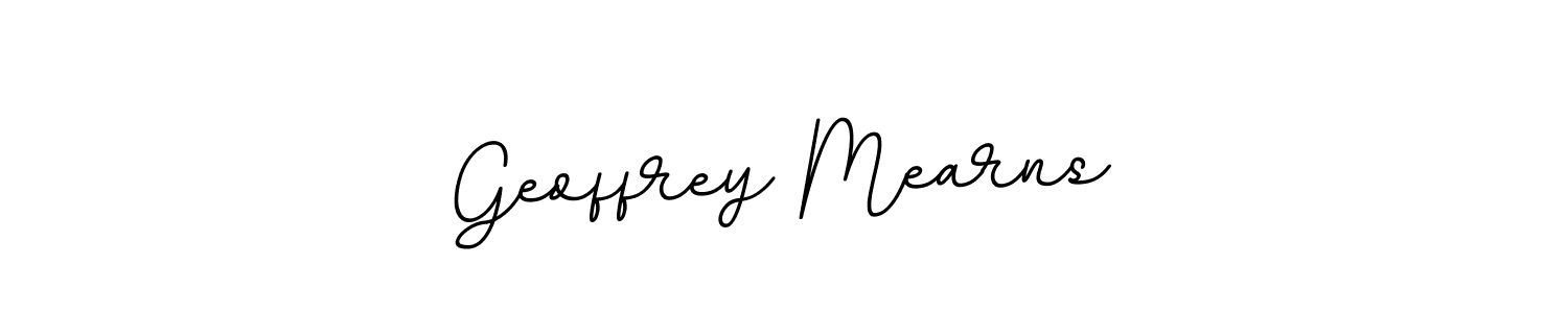 How to make Geoffrey Mearns signature? BallpointsItalic-DORy9 is a professional autograph style. Create handwritten signature for Geoffrey Mearns name. Geoffrey Mearns signature style 11 images and pictures png