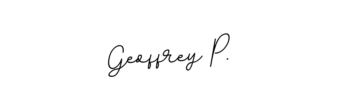 Check out images of Autograph of Geoffrey P. name. Actor Geoffrey P. Signature Style. BallpointsItalic-DORy9 is a professional sign style online. Geoffrey P. signature style 11 images and pictures png