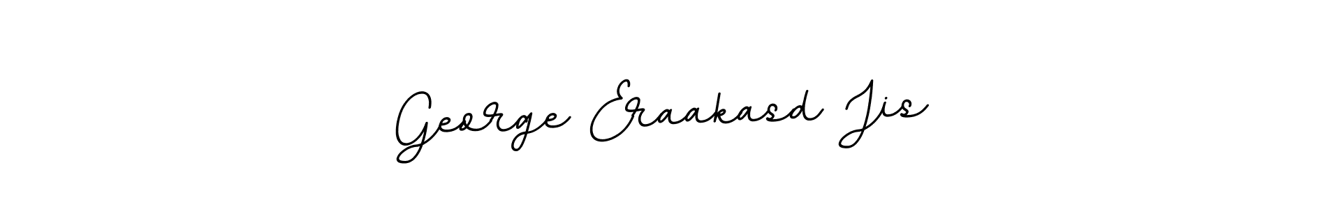 Design your own signature with our free online signature maker. With this signature software, you can create a handwritten (BallpointsItalic-DORy9) signature for name George Eraakasd Jis. George Eraakasd Jis signature style 11 images and pictures png