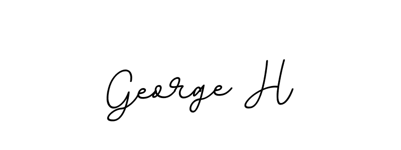 if you are searching for the best signature style for your name George H. so please give up your signature search. here we have designed multiple signature styles  using BallpointsItalic-DORy9. George H signature style 11 images and pictures png