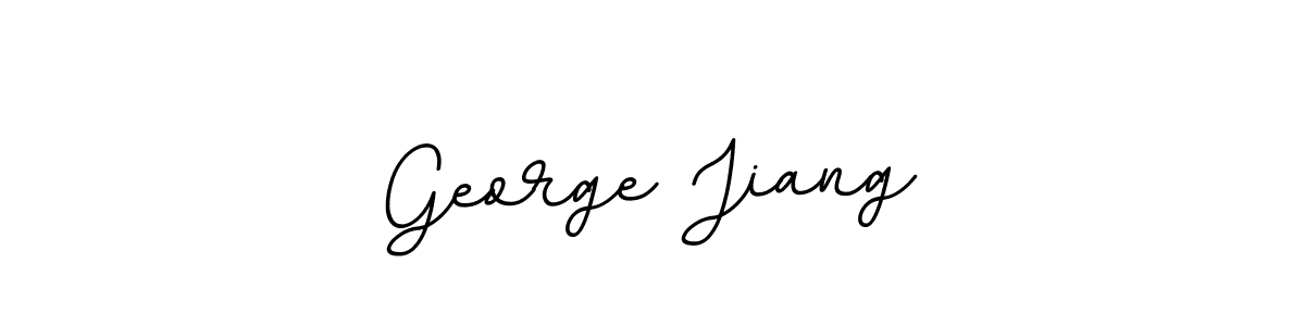 The best way (BallpointsItalic-DORy9) to make a short signature is to pick only two or three words in your name. The name George Jiang include a total of six letters. For converting this name. George Jiang signature style 11 images and pictures png