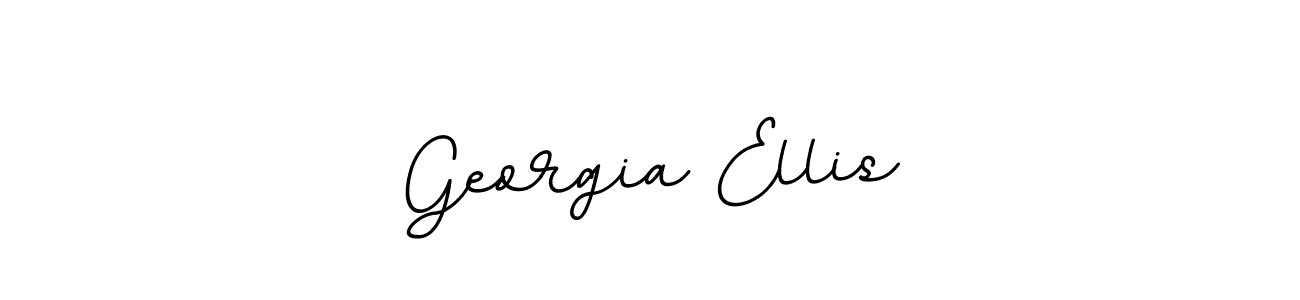 Georgia Ellis stylish signature style. Best Handwritten Sign (BallpointsItalic-DORy9) for my name. Handwritten Signature Collection Ideas for my name Georgia Ellis. Georgia Ellis signature style 11 images and pictures png