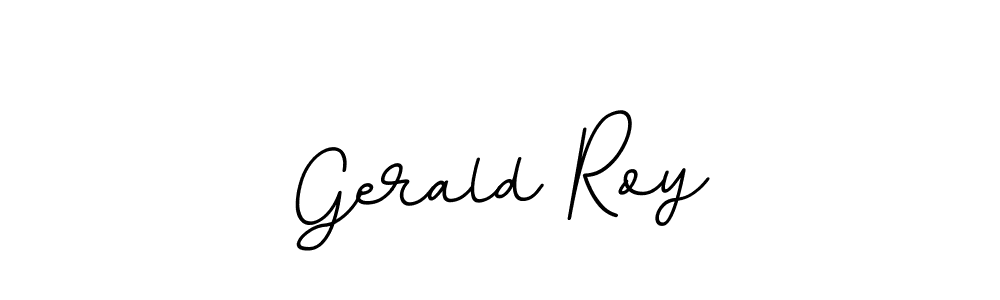 This is the best signature style for the Gerald Roy name. Also you like these signature font (BallpointsItalic-DORy9). Mix name signature. Gerald Roy signature style 11 images and pictures png