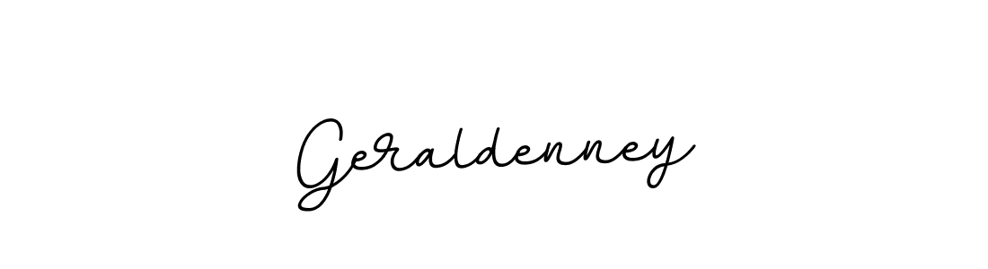 Geraldenney stylish signature style. Best Handwritten Sign (BallpointsItalic-DORy9) for my name. Handwritten Signature Collection Ideas for my name Geraldenney. Geraldenney signature style 11 images and pictures png
