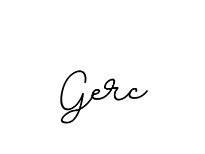 This is the best signature style for the Gerc name. Also you like these signature font (BallpointsItalic-DORy9). Mix name signature. Gerc signature style 11 images and pictures png
