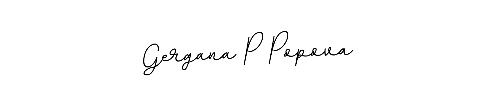 It looks lik you need a new signature style for name Gergana P Popova. Design unique handwritten (BallpointsItalic-DORy9) signature with our free signature maker in just a few clicks. Gergana P Popova signature style 11 images and pictures png