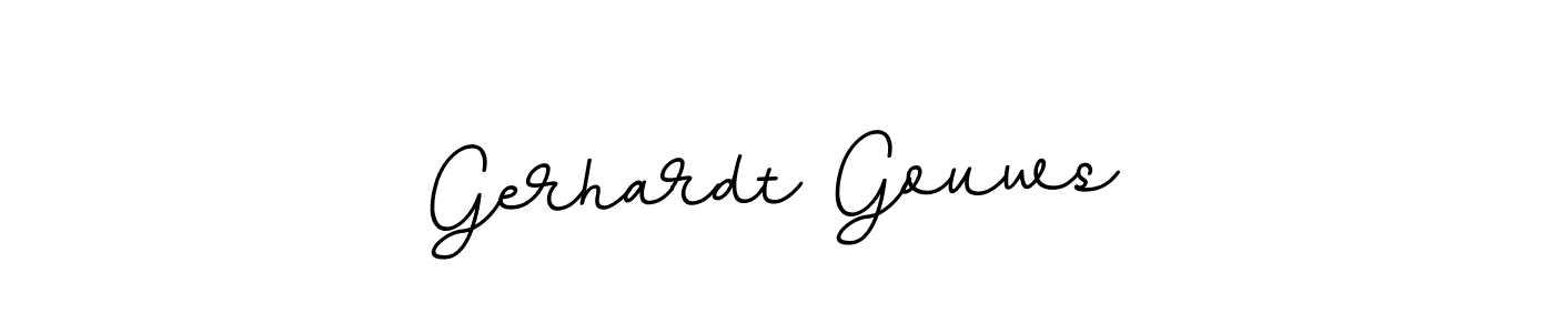 Gerhardt Gouws stylish signature style. Best Handwritten Sign (BallpointsItalic-DORy9) for my name. Handwritten Signature Collection Ideas for my name Gerhardt Gouws. Gerhardt Gouws signature style 11 images and pictures png
