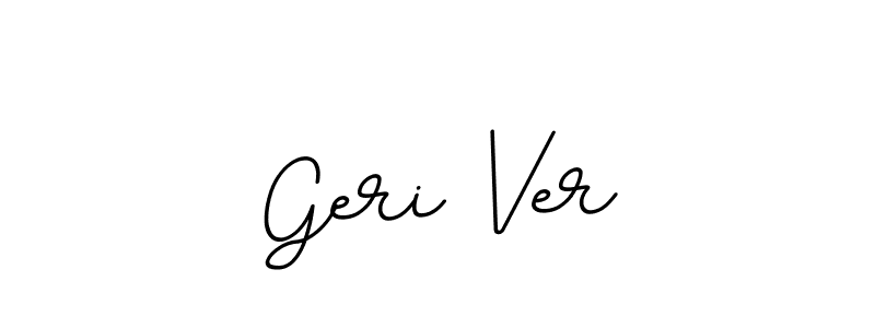 Similarly BallpointsItalic-DORy9 is the best handwritten signature design. Signature creator online .You can use it as an online autograph creator for name Geri Ver. Geri Ver signature style 11 images and pictures png