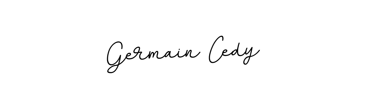 Use a signature maker to create a handwritten signature online. With this signature software, you can design (BallpointsItalic-DORy9) your own signature for name Germain Cedy. Germain Cedy signature style 11 images and pictures png