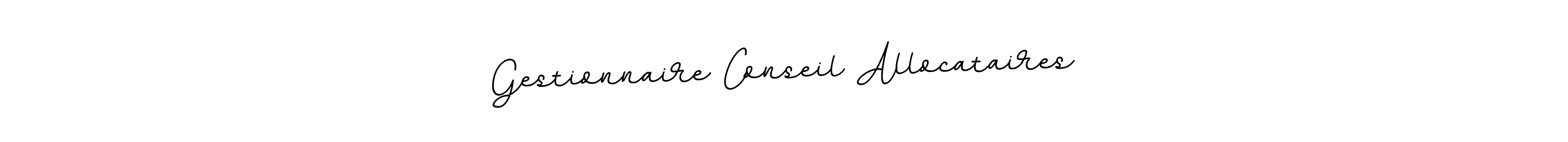 Make a beautiful signature design for name Gestionnaire Conseil Allocataires. Use this online signature maker to create a handwritten signature for free. Gestionnaire Conseil Allocataires signature style 11 images and pictures png