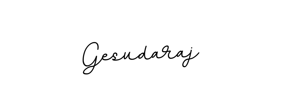 Make a beautiful signature design for name Gesudaraj. With this signature (BallpointsItalic-DORy9) style, you can create a handwritten signature for free. Gesudaraj signature style 11 images and pictures png