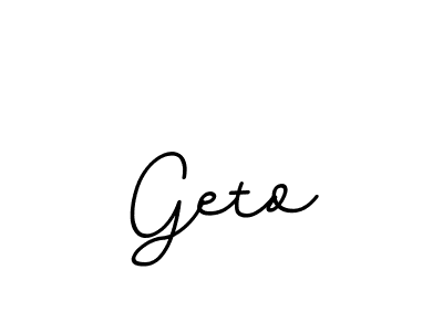 Once you've used our free online signature maker to create your best signature BallpointsItalic-DORy9 style, it's time to enjoy all of the benefits that Geto name signing documents. Geto signature style 11 images and pictures png