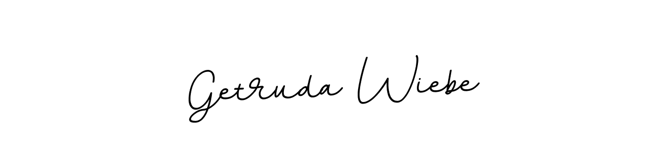 Also You can easily find your signature by using the search form. We will create Getruda Wiebe name handwritten signature images for you free of cost using BallpointsItalic-DORy9 sign style. Getruda Wiebe signature style 11 images and pictures png