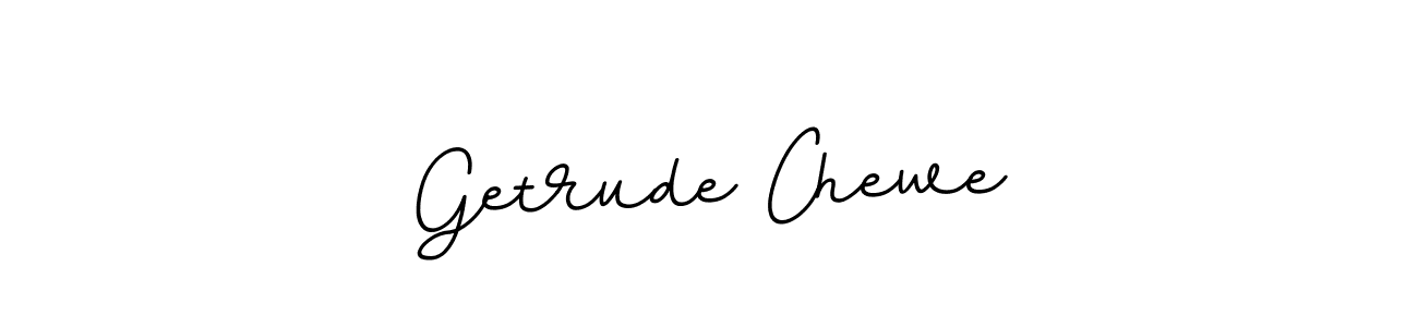 Getrude Chewe stylish signature style. Best Handwritten Sign (BallpointsItalic-DORy9) for my name. Handwritten Signature Collection Ideas for my name Getrude Chewe. Getrude Chewe signature style 11 images and pictures png