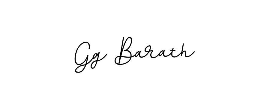 Create a beautiful signature design for name Gg Barath. With this signature (BallpointsItalic-DORy9) fonts, you can make a handwritten signature for free. Gg Barath signature style 11 images and pictures png