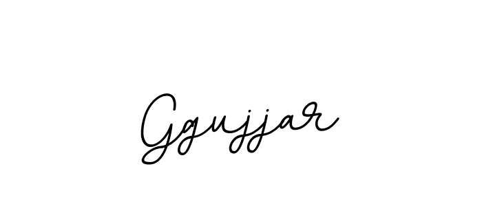 Use a signature maker to create a handwritten signature online. With this signature software, you can design (BallpointsItalic-DORy9) your own signature for name Ggujjar. Ggujjar signature style 11 images and pictures png