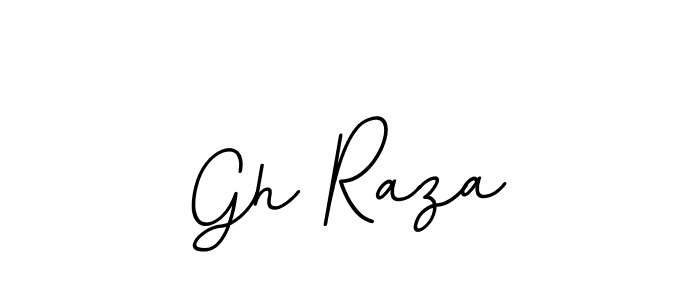 Gh Raza stylish signature style. Best Handwritten Sign (BallpointsItalic-DORy9) for my name. Handwritten Signature Collection Ideas for my name Gh Raza. Gh Raza signature style 11 images and pictures png