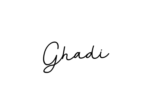 Ghadi stylish signature style. Best Handwritten Sign (BallpointsItalic-DORy9) for my name. Handwritten Signature Collection Ideas for my name Ghadi. Ghadi signature style 11 images and pictures png