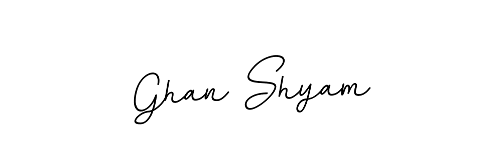 if you are searching for the best signature style for your name Ghan Shyam. so please give up your signature search. here we have designed multiple signature styles  using BallpointsItalic-DORy9. Ghan Shyam signature style 11 images and pictures png