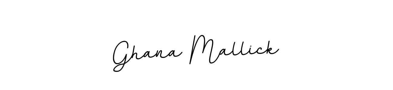 Design your own signature with our free online signature maker. With this signature software, you can create a handwritten (BallpointsItalic-DORy9) signature for name Ghana Mallick. Ghana Mallick signature style 11 images and pictures png