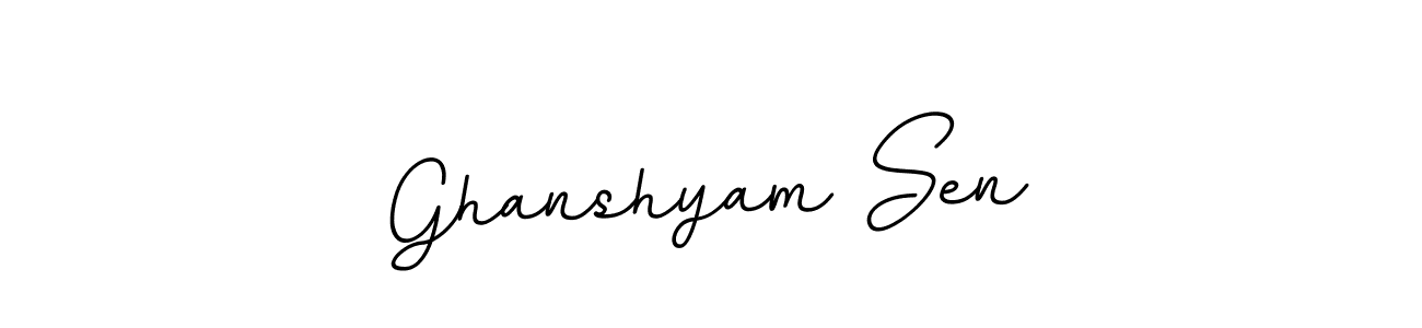 Check out images of Autograph of Ghanshyam Sen name. Actor Ghanshyam Sen Signature Style. BallpointsItalic-DORy9 is a professional sign style online. Ghanshyam Sen signature style 11 images and pictures png