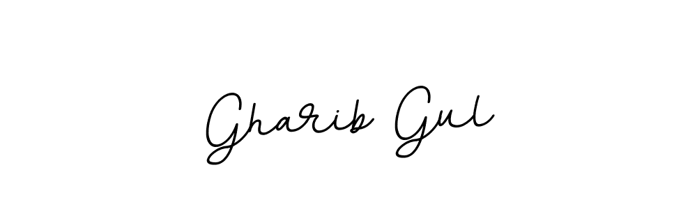 The best way (BallpointsItalic-DORy9) to make a short signature is to pick only two or three words in your name. The name Gharib Gul include a total of six letters. For converting this name. Gharib Gul signature style 11 images and pictures png