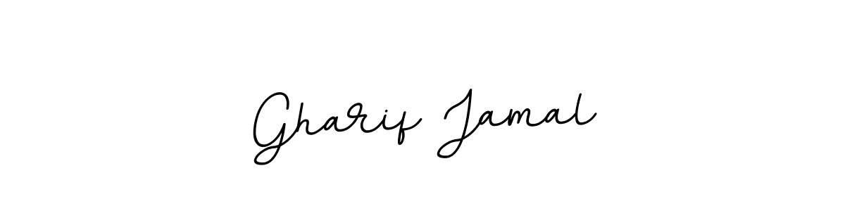 This is the best signature style for the Gharif Jamal name. Also you like these signature font (BallpointsItalic-DORy9). Mix name signature. Gharif Jamal signature style 11 images and pictures png