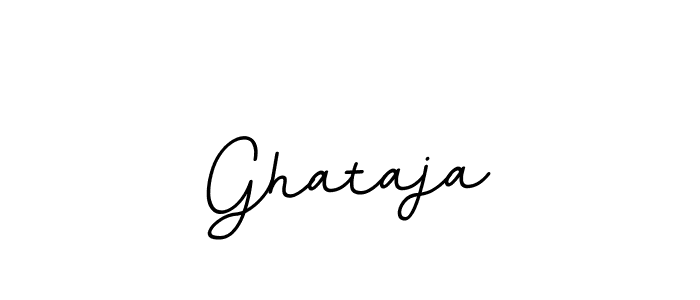 How to make Ghataja name signature. Use BallpointsItalic-DORy9 style for creating short signs online. This is the latest handwritten sign. Ghataja signature style 11 images and pictures png