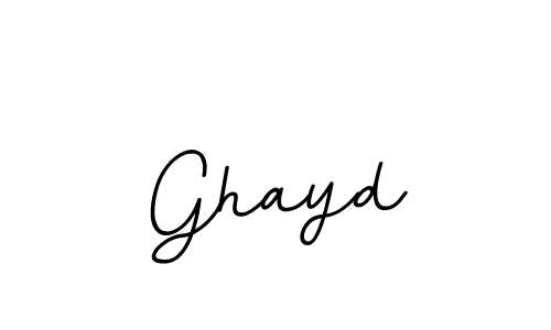 Use a signature maker to create a handwritten signature online. With this signature software, you can design (BallpointsItalic-DORy9) your own signature for name Ghayd. Ghayd signature style 11 images and pictures png
