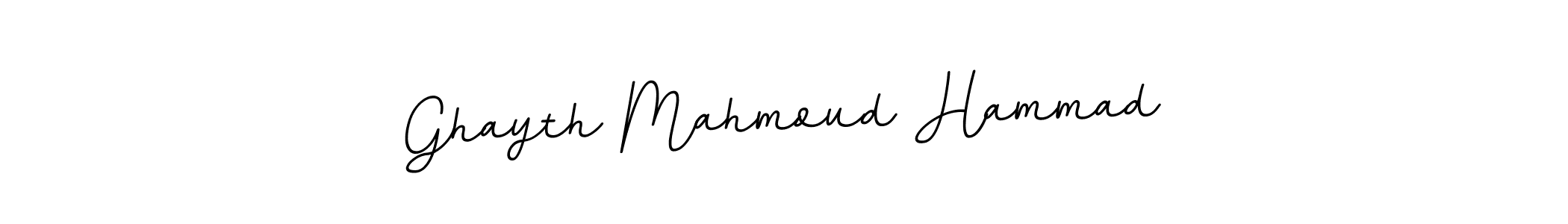 How to make Ghayth Mahmoud Hammad name signature. Use BallpointsItalic-DORy9 style for creating short signs online. This is the latest handwritten sign. Ghayth Mahmoud Hammad signature style 11 images and pictures png