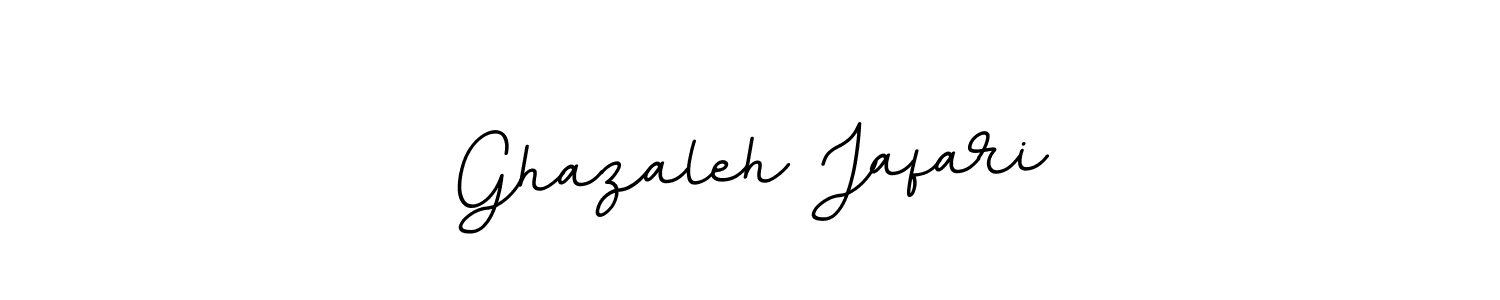 How to make Ghazaleh Jafari name signature. Use BallpointsItalic-DORy9 style for creating short signs online. This is the latest handwritten sign. Ghazaleh Jafari signature style 11 images and pictures png