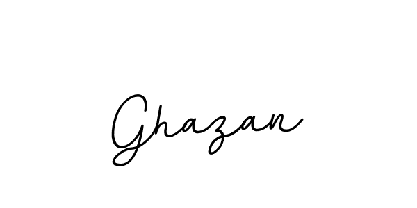 How to make Ghazan signature? BallpointsItalic-DORy9 is a professional autograph style. Create handwritten signature for Ghazan name. Ghazan signature style 11 images and pictures png