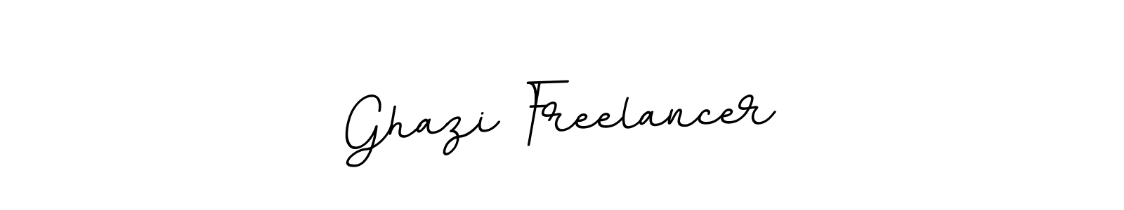 Create a beautiful signature design for name Ghazi Freelancer. With this signature (BallpointsItalic-DORy9) fonts, you can make a handwritten signature for free. Ghazi Freelancer signature style 11 images and pictures png