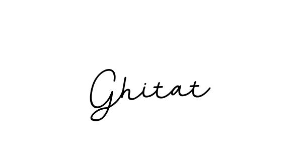 Create a beautiful signature design for name Ghitat. With this signature (BallpointsItalic-DORy9) fonts, you can make a handwritten signature for free. Ghitat signature style 11 images and pictures png