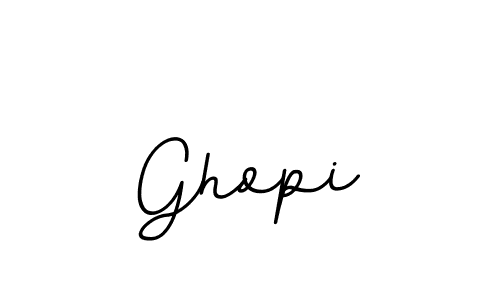 Make a beautiful signature design for name Ghopi. With this signature (BallpointsItalic-DORy9) style, you can create a handwritten signature for free. Ghopi signature style 11 images and pictures png