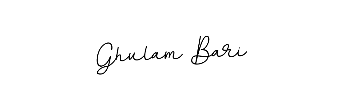 Make a short Ghulam Bari signature style. Manage your documents anywhere anytime using BallpointsItalic-DORy9. Create and add eSignatures, submit forms, share and send files easily. Ghulam Bari signature style 11 images and pictures png