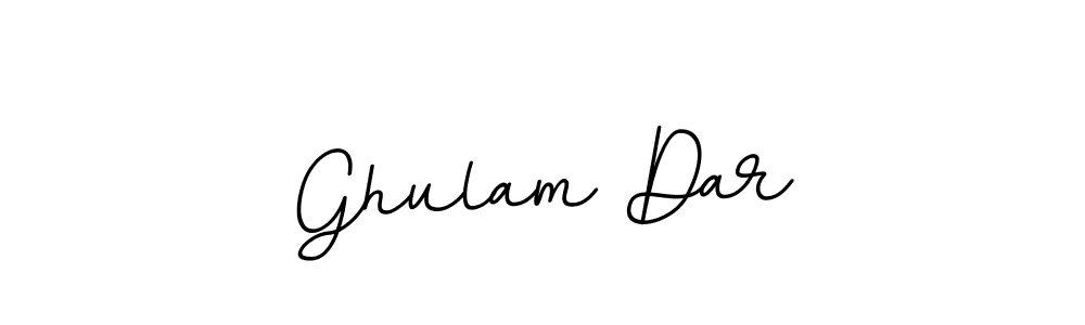 It looks lik you need a new signature style for name Ghulam Dar. Design unique handwritten (BallpointsItalic-DORy9) signature with our free signature maker in just a few clicks. Ghulam Dar signature style 11 images and pictures png