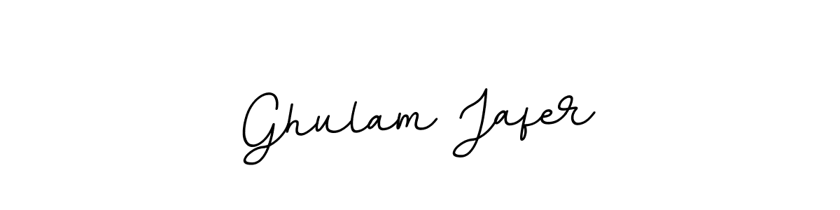 This is the best signature style for the Ghulam Jafer name. Also you like these signature font (BallpointsItalic-DORy9). Mix name signature. Ghulam Jafer signature style 11 images and pictures png