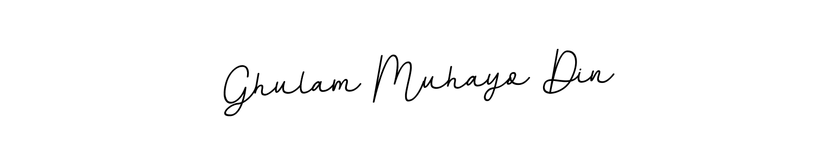 How to Draw Ghulam Muhayo Din signature style? BallpointsItalic-DORy9 is a latest design signature styles for name Ghulam Muhayo Din. Ghulam Muhayo Din signature style 11 images and pictures png