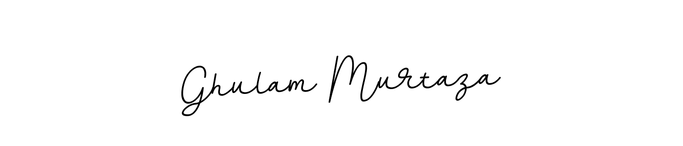 The best way (BallpointsItalic-DORy9) to make a short signature is to pick only two or three words in your name. The name Ghulam Murtaza include a total of six letters. For converting this name. Ghulam Murtaza signature style 11 images and pictures png