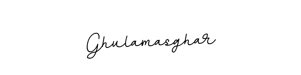The best way (BallpointsItalic-DORy9) to make a short signature is to pick only two or three words in your name. The name Ghulamasghar include a total of six letters. For converting this name. Ghulamasghar signature style 11 images and pictures png