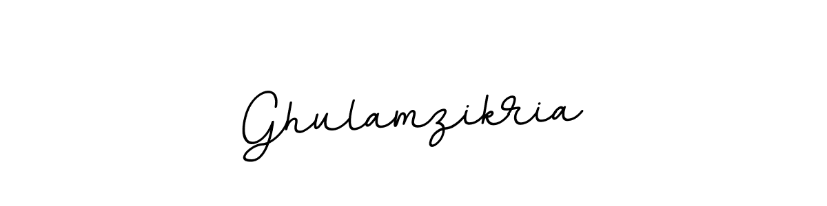 if you are searching for the best signature style for your name Ghulamzikria. so please give up your signature search. here we have designed multiple signature styles  using BallpointsItalic-DORy9. Ghulamzikria signature style 11 images and pictures png