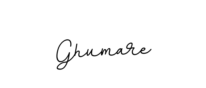 The best way (BallpointsItalic-DORy9) to make a short signature is to pick only two or three words in your name. The name Ghumare include a total of six letters. For converting this name. Ghumare signature style 11 images and pictures png