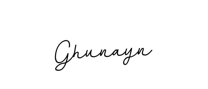 Also we have Ghunayn name is the best signature style. Create professional handwritten signature collection using BallpointsItalic-DORy9 autograph style. Ghunayn signature style 11 images and pictures png