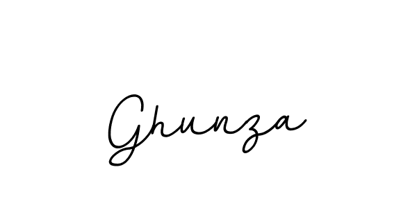 Design your own signature with our free online signature maker. With this signature software, you can create a handwritten (BallpointsItalic-DORy9) signature for name Ghunza. Ghunza signature style 11 images and pictures png